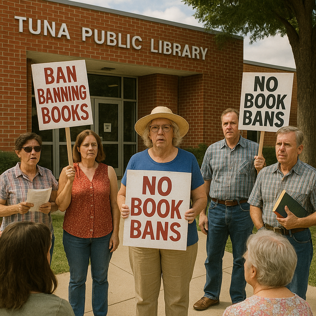 No Book Bans sign